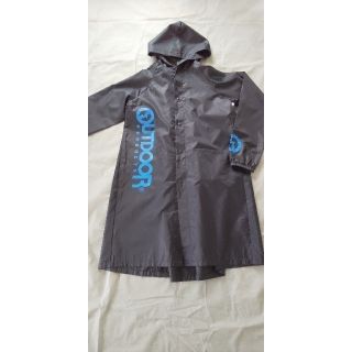 アウトドア(OUTDOOR)のOUTDOOR レインコート 160 黒 raincoat(レインコート)