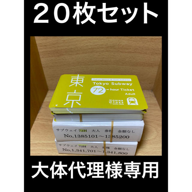 東京メトロ 都営地下鉄 72時間乗り放題 Tokyo subway ticket 好評継続 ...