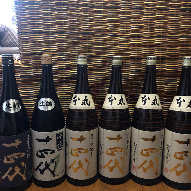 日本酒　十四代　本丸　六本　一升