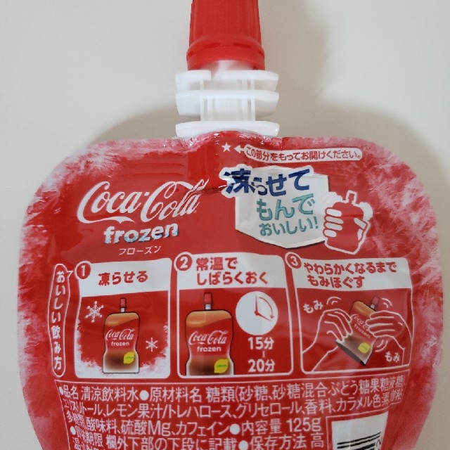 コカ・コーラ(コカコーラ)のフローズンコーラ   6個 食品/飲料/酒の飲料(その他)の商品写真