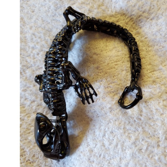 k200aSkelton Dinosaur bracelet シルバーブレスレット