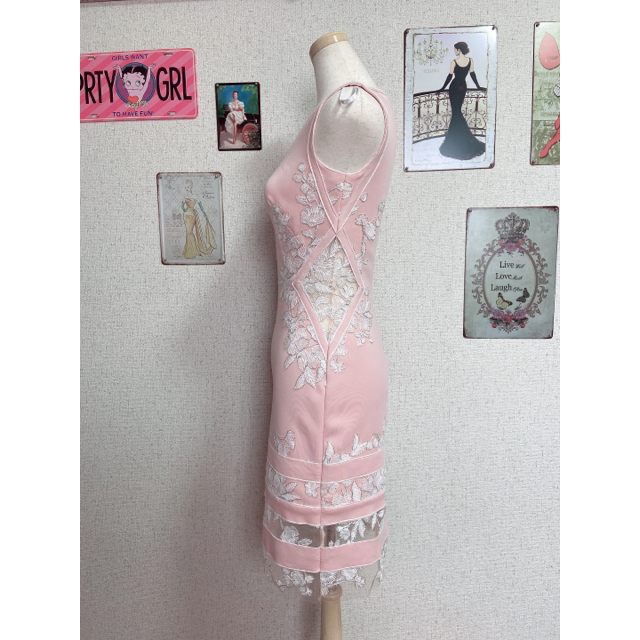 TADASHI SHOJI(タダシショウジ)の新同 0 Tadashi Shoji ドレス PN8330LN レディースのワンピース(ひざ丈ワンピース)の商品写真