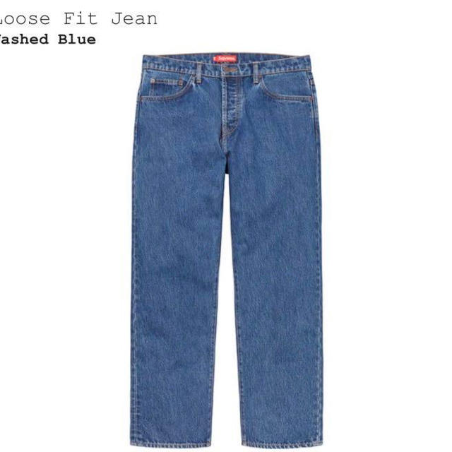 supreme loose fit jean 30inc