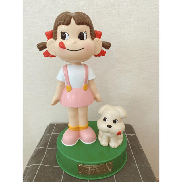 【最終値下げ】ペコちゃん&ドッグ人形　非売品