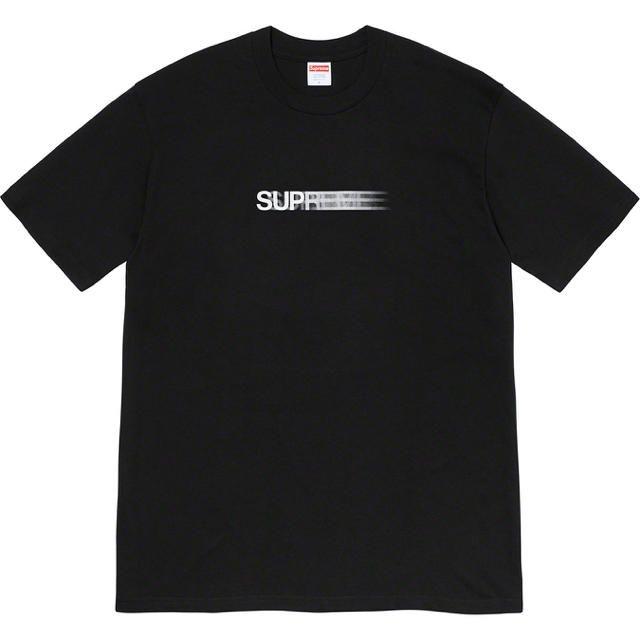 トップス【S】Supreme Motion Logo Tee Black