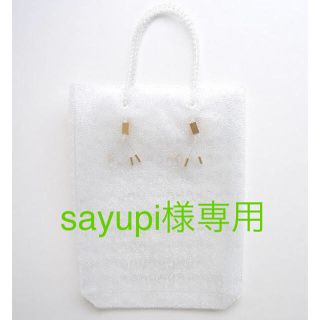 マメ(mame)のmame トートバッグ　塩ビ　 Beads Sheet Tote Bag (トートバッグ)