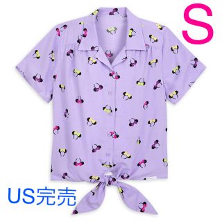 ディズニー(Disney)の海外ディズニー　ミニーカチューシャ　シャツ(Tシャツ(半袖/袖なし))