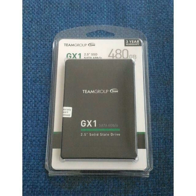 Team SSD GX1シリーズ 480GB T253X1480G0C101
