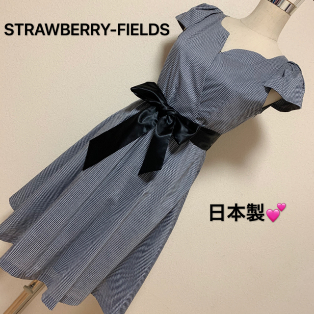 STRAWBERRY-FIELDS(ストロベリーフィールズ)のSTRAWBERRY-FIELDS ワンピース✨ レディースのワンピース(ひざ丈ワンピース)の商品写真