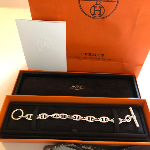 Hermes(エルメス)の【MM16コマ・新品】エルメス★シェーヌダンクル ブレスレット メンズのアクセサリー(ブレスレット)の商品写真