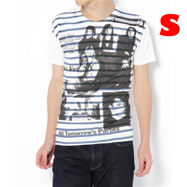 HYSTERIC GLAMOUR VU/BORDER W VU pt T-SH