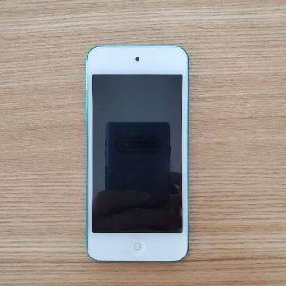 アイポッドタッチ(iPod touch)のiPod touch 第5世代 32GB ブルー 美品 本体のみ(ポータブルプレーヤー)