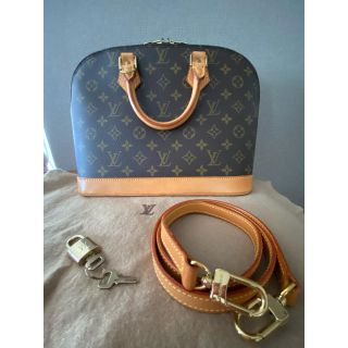 ルイヴィトン(LOUIS VUITTON)のLOUIS VUITTON モノグラム アルマ ショルダー付き☆正規品☆(ハンドバッグ)