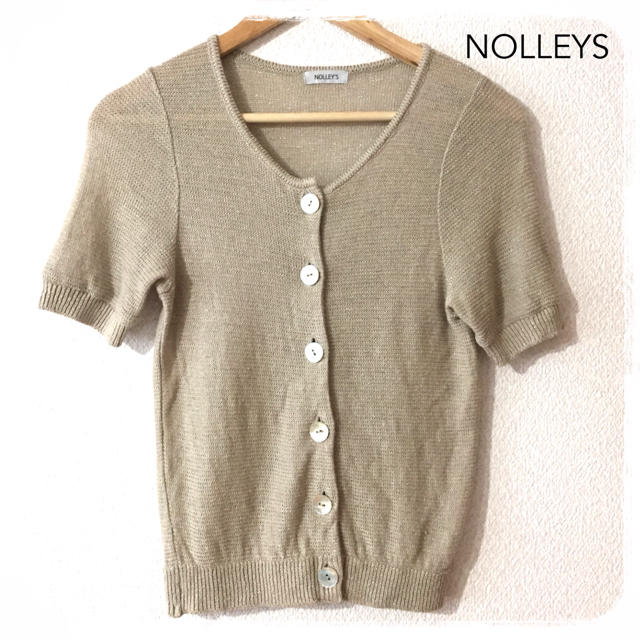 NOLLEY'S(ノーリーズ)のNOLLEYS リネンカーディガン レディースのトップス(カーディガン)の商品写真