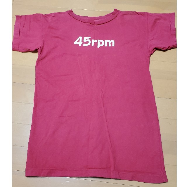 45rpm(フォーティーファイブアールピーエム)の45rpmのTシャツ レディースのトップス(Tシャツ(半袖/袖なし))の商品写真