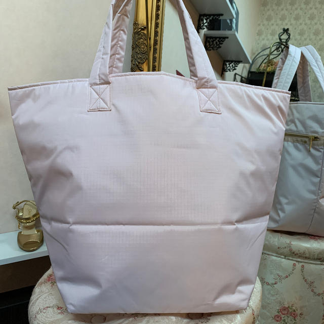 日本製・綿100% レスポートサック トートバック ピンク 美品