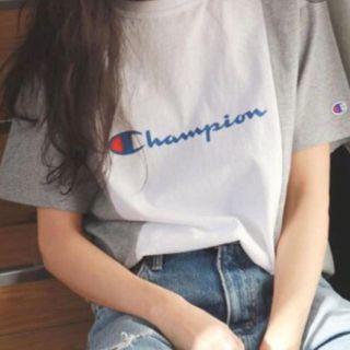 アングリッド(Ungrid)のUngrid×champion リメイクTシャツ(Tシャツ/カットソー(半袖/袖なし))