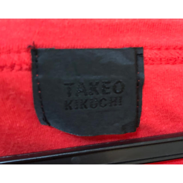 TAKEO KIKUCHI(タケオキクチ)の タケオキクチ　TAKEO KIKUCHI Tシャツ　トップス　無地 レディースのトップス(Tシャツ(半袖/袖なし))の商品写真