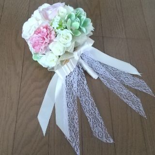 結婚式　ブーケ　ブライダル　ハンドメイド(ブーケ)