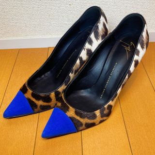 ジュゼッペザノッティ(GIUZEPPE ZANOTTI)のGiuseppe Zanotti ジュゼッペザノッティ レオパード  パンプス(ハイヒール/パンプス)