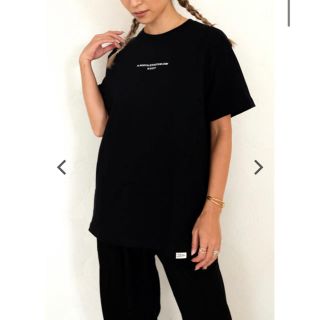 アリシアスタン(ALEXIA STAM)のflag by alexia stam Three Logo Tee Black(Tシャツ(半袖/袖なし))