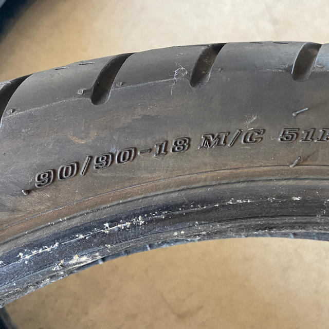 DUNLOP - ダンロップ GT601 中古 前後2本セット GS400 CBX400F などの