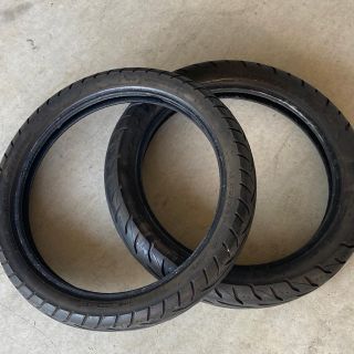 ダンロップ(DUNLOP)のダンロップ GT601 中古 前後2本セット GS400 CBX400F など(パーツ)