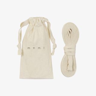 フィアオブゴッド(FEAR OF GOD)のmnml ドローコードベルト　白(ベルト)