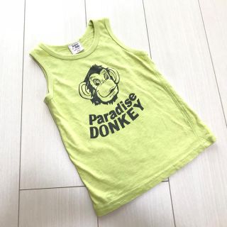 ドンキージョシー(Donkey Jossy)の★Donkey Jossy★グリーン タンクトップ★美品★110★(Tシャツ/カットソー)