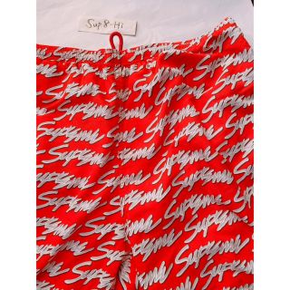 シュプリーム(Supreme)のSignature Script Logo Water Short Red(ショートパンツ)