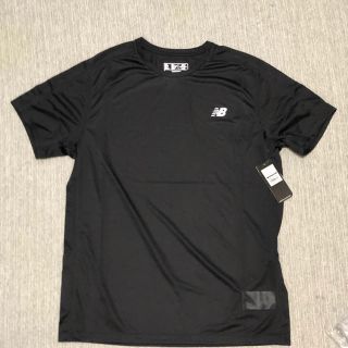 ニューバランス(New Balance)の最終値下げ　新品未使用　ニューバランス　ドライTシャツ　黒(Tシャツ/カットソー(半袖/袖なし))