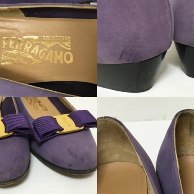 Salvatore Ferragamo(サルヴァトーレフェラガモ)のサルバトーレフェラガモ パンプス 6 2/1 レディースの靴/シューズ(ハイヒール/パンプス)の商品写真