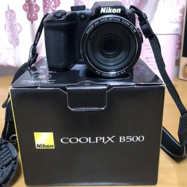 スマホ/家電/カメラNikon COOLPIX Bridge B500 BLACK