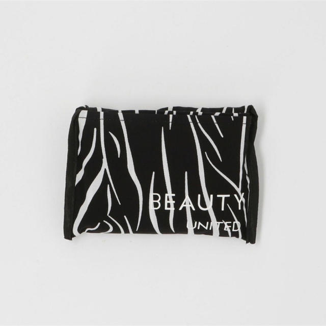 BEAUTY&YOUTH UNITED ARROWS(ビューティアンドユースユナイテッドアローズ)のBY ゼブラプリントポータブルバッグ 極美品 レディースのバッグ(エコバッグ)の商品写真