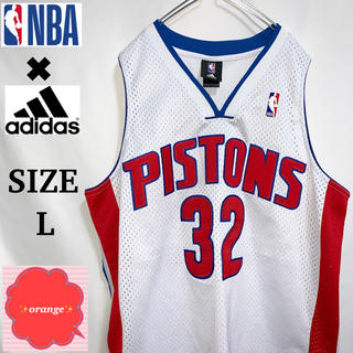 アディダス(adidas)の【希少】PISTONS ピストンズ バスケ　ユニフォーム　ハミルトン　32(バスケットボール)