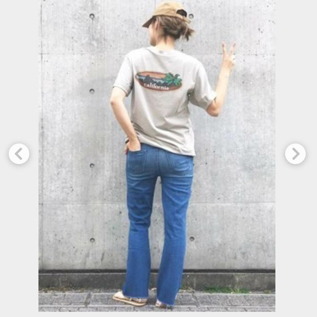 DEUXIEME CLASSE(ドゥーズィエムクラス)のドゥーズィエムクラス　バッグプリントTシャツ レディースのトップス(Tシャツ(半袖/袖なし))の商品写真