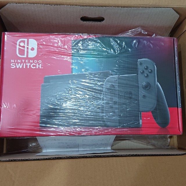 新品未開封 Nintendo switch グレー ニンテンドースイッチ