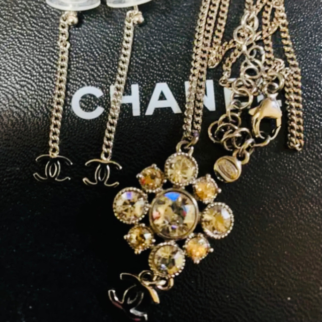 【正規品】CHANEL ネックレス・ピアスセット