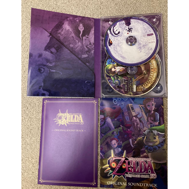 任天堂(ニンテンドウ)のゼルダの伝説　ムジュラの仮面　3DS オリジナルサウンドトラック エンタメ/ホビーのCD(ゲーム音楽)の商品写真