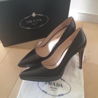 プラダ(PRADA)の☆新品☆ PRADA レザーパンプス(ハイヒール/パンプス)