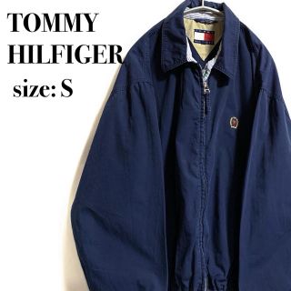 トミーヒルフィガー(TOMMY HILFIGER)の希少　トミーヒルフィガー  ヴィンテージ　スウィングトップ　90s  刺繍　ロゴ(ブルゾン)