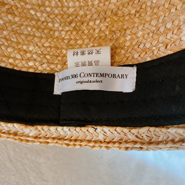 room306 CONTEMPORARY(ルームサンマルロクコンテンポラリー)のroom306 麦わら帽子 レディースの帽子(麦わら帽子/ストローハット)の商品写真