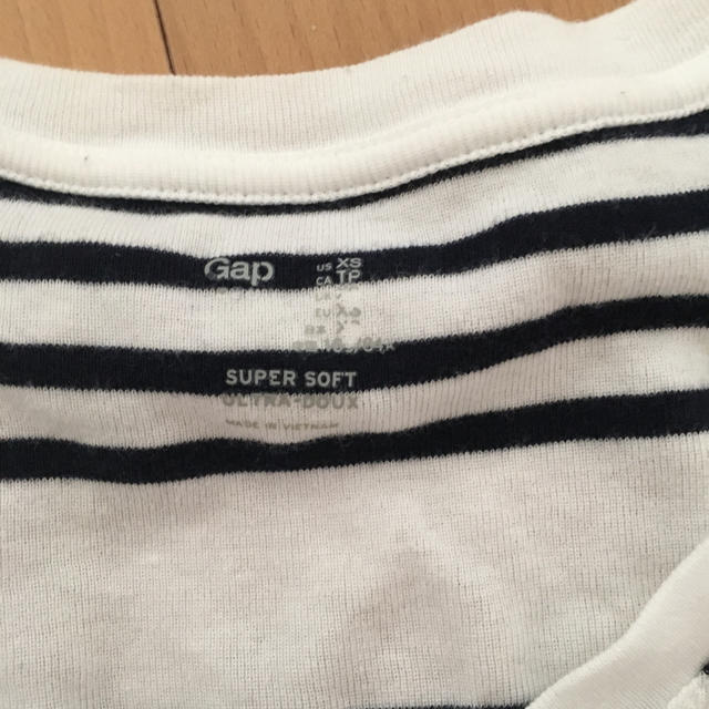 GAP(ギャップ)のボーダーTシャツ レディースのトップス(Tシャツ(長袖/七分))の商品写真