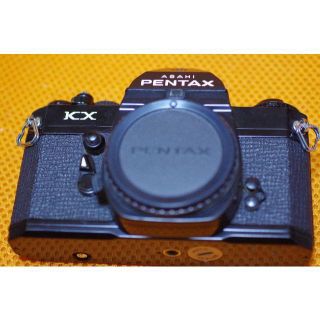 ペンタックス(PENTAX)のペンタックスＫＸブラック。(フィルムカメラ)