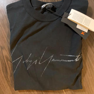 ワイスリー(Y-3)の 新品 2020SS Y3 ロゴ Tシャツ 黒 (Tシャツ/カットソー(半袖/袖なし))