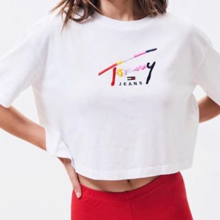 トミー(TOMMY)のトミージーンズ ロゴ Tシャツ(Tシャツ(半袖/袖なし))