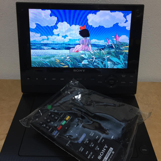 SONY(ソニー)のSONY BDP-SX910  ポータブルブルーレイプレーヤー  動作品 スマホ/家電/カメラのテレビ/映像機器(ブルーレイプレイヤー)の商品写真