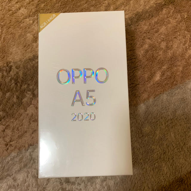 早い者勝ち！★新品未使用/送料込★OPPO A5 2020simフリー　ブルー