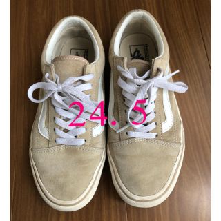 ヴァンズ(VANS)のVANS オールドスクール スニーカー　ベージュ(スニーカー)