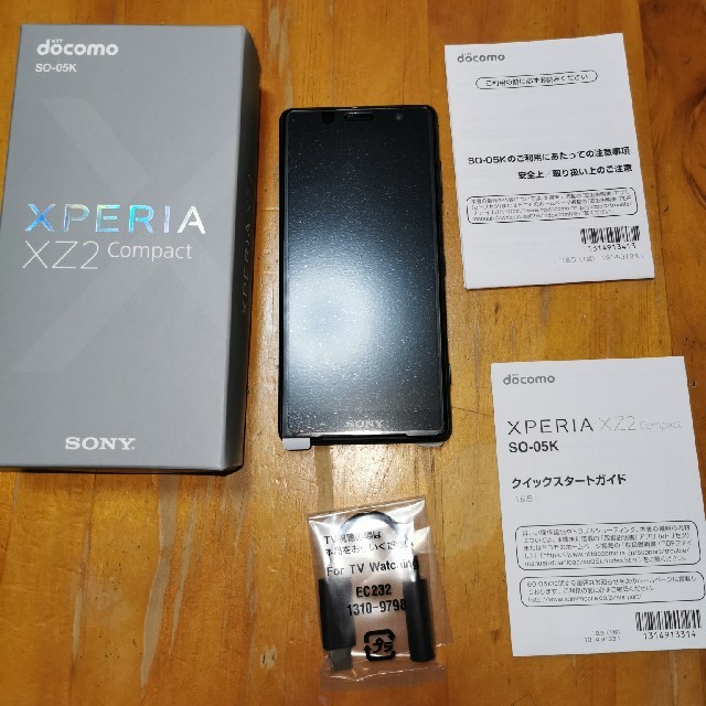 スマートフォン本体新品未使用 Xperia XZ2 compact SO-05K 判定○